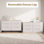 Vertical Drawer Cabinet with Storage, Dresser for Bedroom, Wooden Storage for Hallway, Entryway
