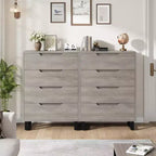 Vertical Drawer Cabinet with Storage, Dresser for Bedroom, Wooden Storage for Hallway, Entryway
