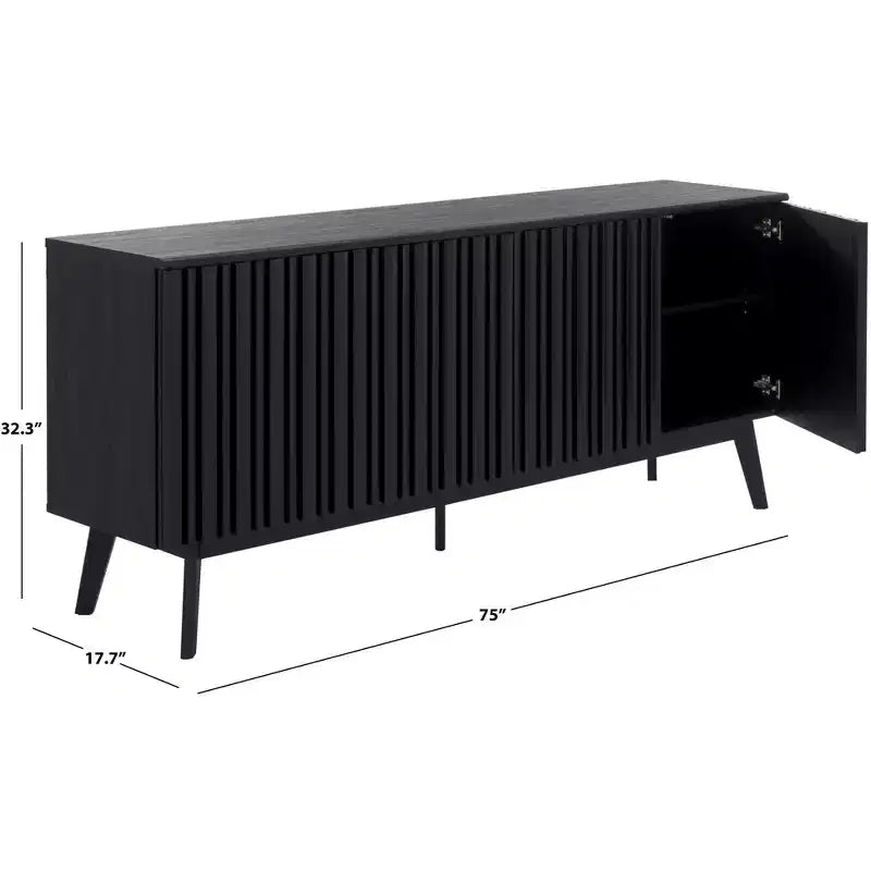 Helena Large 4 Door 4 Shelf Media Stand - MED9641 - Safavieh