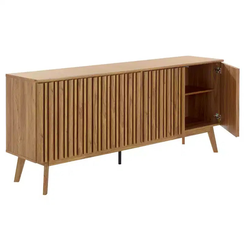 Helena Large 4 Door 4 Shelf Media Stand - MED9641 - Safavieh