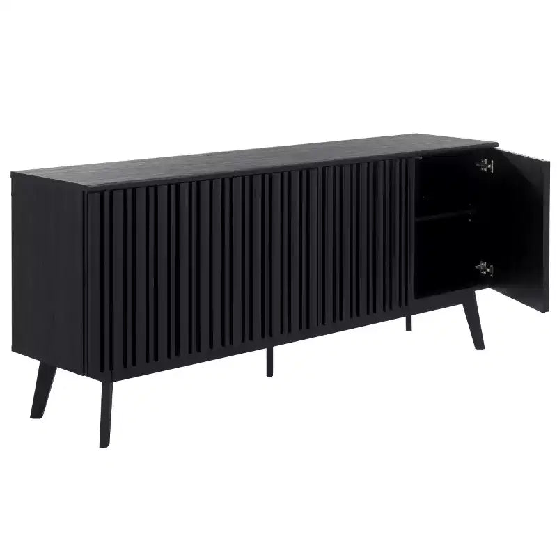 Helena Large 4 Door 4 Shelf Media Stand - MED9641 - Safavieh