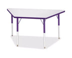 Tavolo trapezoidale Jonti-Craft Berries per adulti in laminato grigio (24 x 48) viola