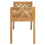 Hamburg Wood Bench - BCH3702 - Beige/Natural - Safavieh