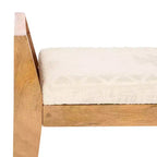 Hamburg Wood Bench - BCH3702 - Beige/Natural - Safavieh