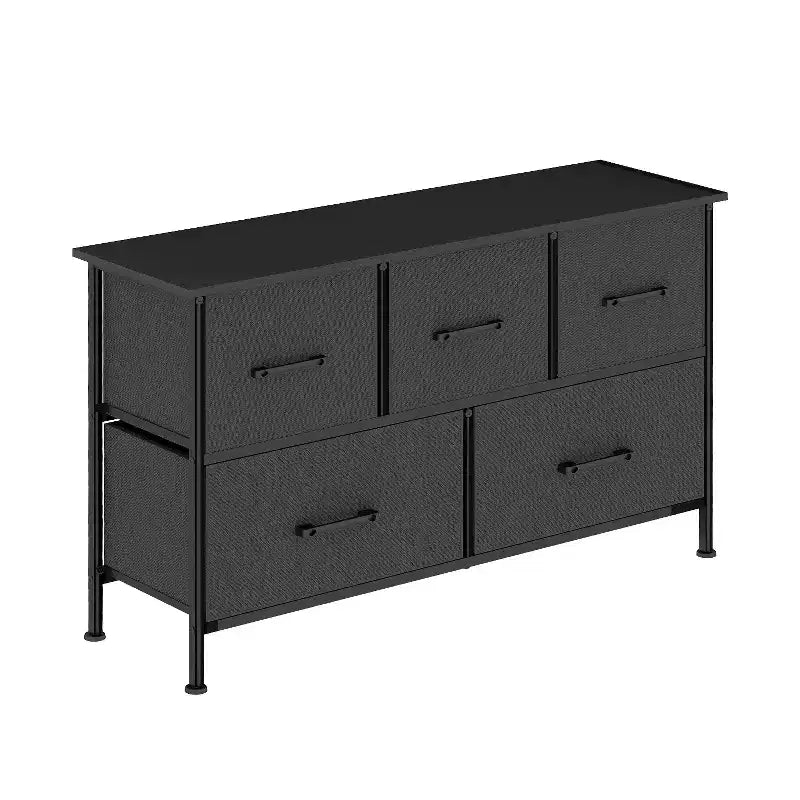 FDW 5/8/9 Dresser Fabric Dresser Wide Storage Chest for Bedroom Living Room