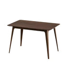 Merax 5-Piece Mid-Century Modern Dining Set with 4 Upholstered Chairs