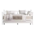 Twin Daybed with Trundle Bed, Heavy Duty Metal Twin Bed Frame with Pull Out Trundle