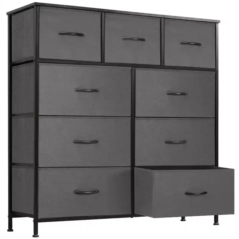 MAYEERTY Fabric Dresser Storage and Organization, Chest of Dresser