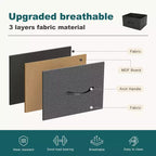 MAYEERTY Fabric Dresser Storage and Organization, Chest of Dresser