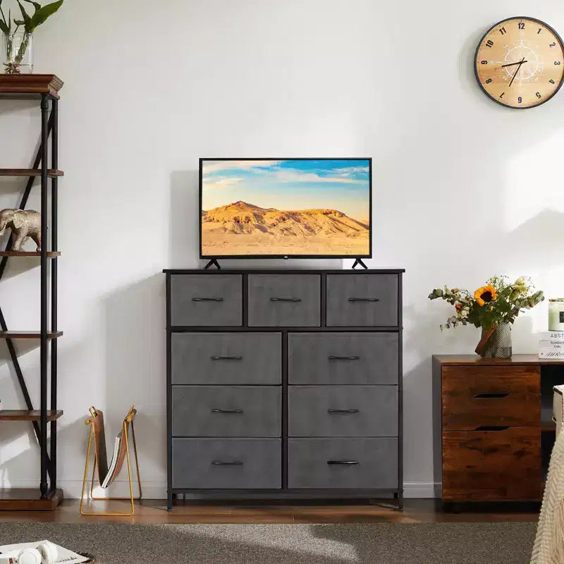MAYEERTY Fabric Dresser Storage and Organization, Chest of Dresser