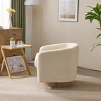 Karl Home Living Room Swivel Barrel Accent Chair