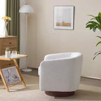 Karl Home Living Room Swivel Barrel Accent Chair