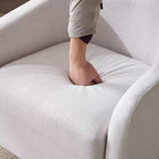 Karl Home Living Room Swivel Barrel Accent Chair
