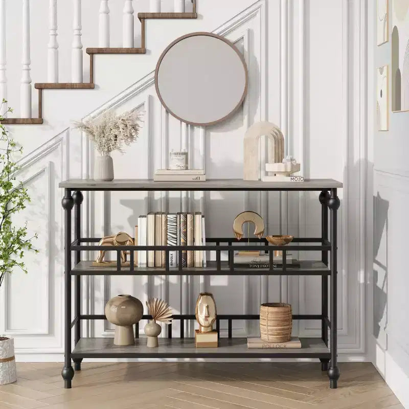 Console table,third floor entrance table,narrow entrance with rack sofa table,hallway,living room,small space sofa table
