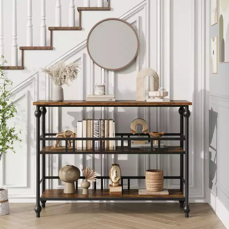 Console table,third floor entrance table,narrow entrance with rack sofa table,hallway,living room,small space sofa table