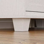 Famapy Large - Capacity 3 - Drawer Nightstand Vintage Wood Bedside Table Side Cabinet