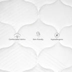 Swedrea Hybrid Mattress Medium Cooling Memory Foam Bed-in-a-Box Black