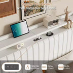 GustoWave Struttura Letto Fluttuante, con Luci LED e Stazione di Ricarica