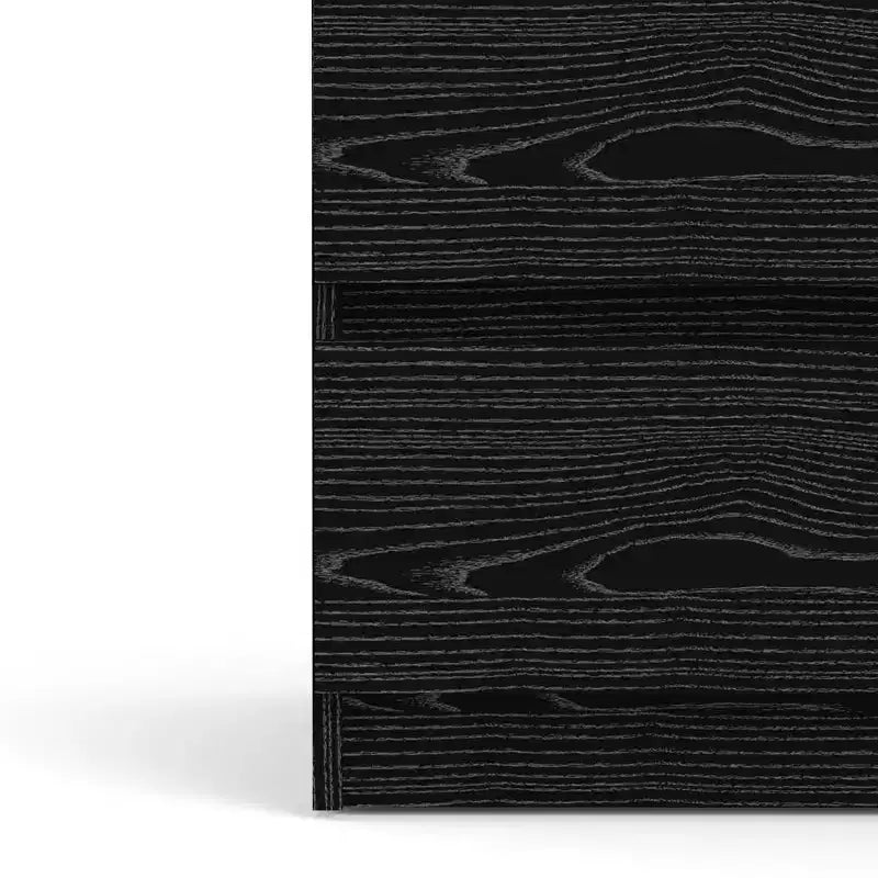 Tvilum,Scottsdale 6 Drawer Double Dresser, Black Wood Grain