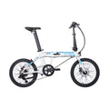 Dahon K-One E-Bike Hub Drive - Lightweight Folding E-Bike (White)