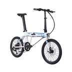 Dahon K-One E-Bike Hub Drive - E-Bike Pieghevole Leggera (Bianca)