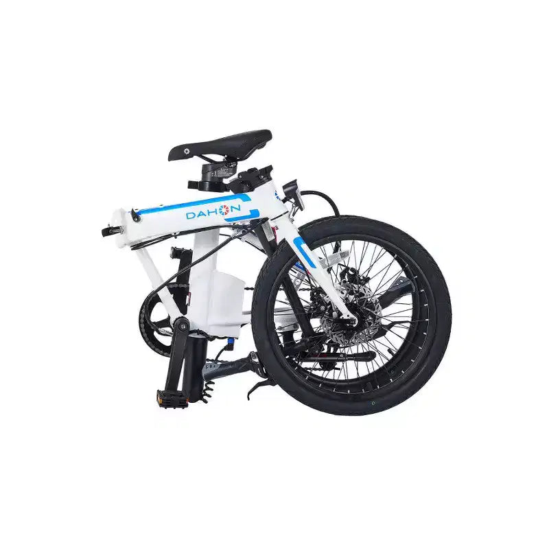 Dahon K-One E-Bike Hub Drive - E-Bike Pieghevole Leggera (Bianca)