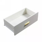 Okak Modern 8/9-Drawer Dresser with Gold Handles, Wide Bedroom Storage Chest for Living Room