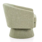 Christopher Knight Home Aether Contemporary 360 Swivel Chenille Upholstered Chair with Cushion