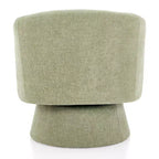 Christopher Knight Home Aether Contemporary 360 Swivel Chenille Upholstered Chair with Cushion