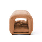 Hyleory Sgabello Poggiapiedi Facile da Collegare, Adatto agli Animali Domestici - Panca da Letto 2-in-1 e Tunnel Gioco con 2 Cuscinetti Rimovibili