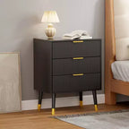 3 Drawer Dresser for Bedroom, Modern Closet Dressers Chest of Drawers, Storage Dresser Chest Cabinet Organizer Unit