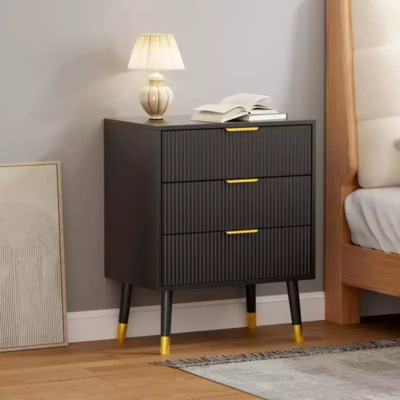 3 Drawer Dresser for Bedroom, Modern Closet Dressers Chest of Drawers, Storage Dresser Chest Cabinet Organizer Unit