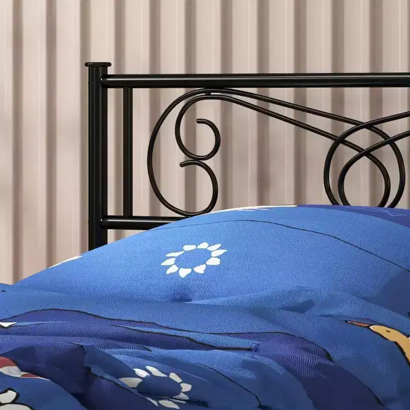 Acekool Metal Platform Bed - 12 Storage Full Size