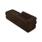 Meridian Furniture,Kennedy Faux Shearling Teddy Fabric Bench