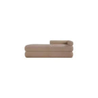 Meridian Furniture,Kennedy Faux Shearling Teddy Fabric Bench