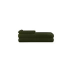 Meridian Furniture,Kennedy Faux Shearling Teddy Fabric Bench