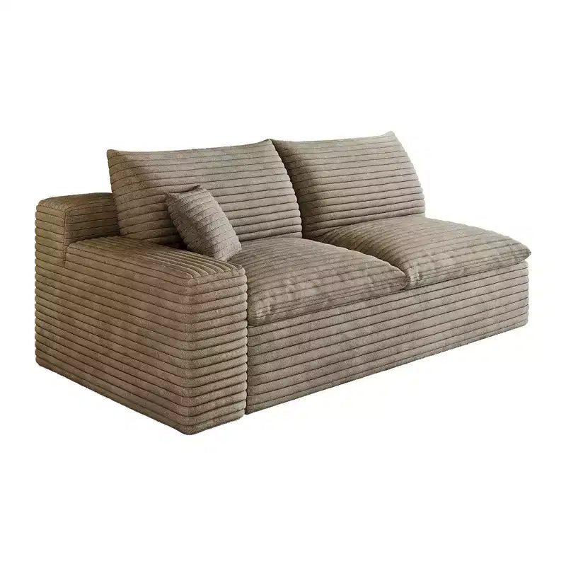 MAYEERTY Upholstered Tufted Bench, Fabric End of Bed Bench