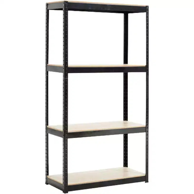 Acekool 4-Tier Adjustable Metal Garage Shelving Unit, Boltless Assembly Storage Rack, Heavy Duty Steel Shelves for Kitchen, Garage, or Workshop