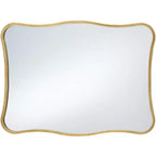 Specchio da parete Uttermost Pavia Gold Metal Curvy 24 x 32