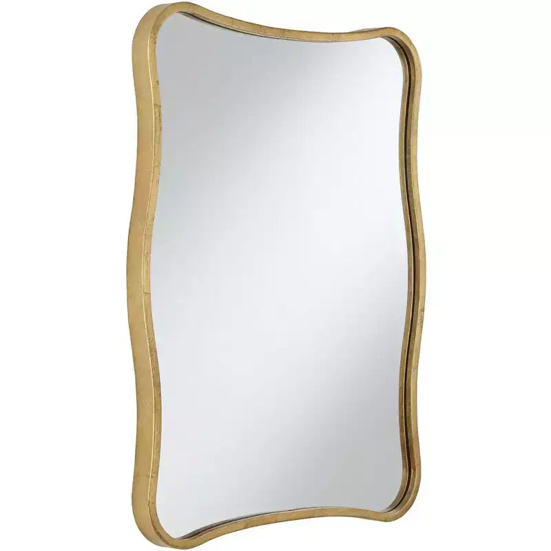 Specchio da parete Uttermost Pavia Gold Metal Curvy 24 x 32