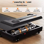 Tapis roulant Costway da scrivania 2,5 HP con telecomando, display LED e 12 programmi preimpostati