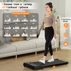 Tapis roulant Costway da scrivania 2,5 HP con telecomando, display LED e 12 programmi preimpostati