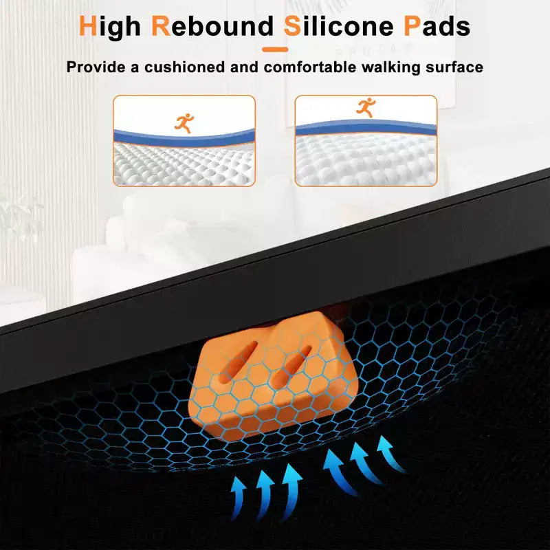 Tapis roulant Costway da scrivania 2,5 HP con telecomando, display LED e 12 programmi preimpostati