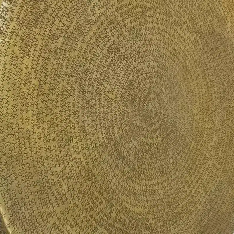 Royal Hampton Coffee Table | 36 Inch Round Bowl Base with Hand Etched Texture