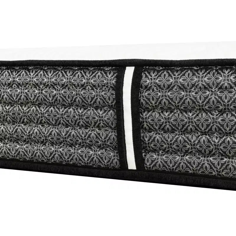 HomeStock Majestic materasso ibrido a molle insacchettate da 12 pollici, grigio