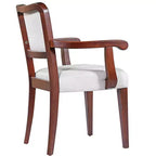 Set of 2 Dining Chairs Velvet Upholstered Dinner Chairs Classic Armchairs Armless Chairs with Padded Seat - Modernluxe