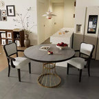 Set of 2 Dining Chairs Velvet Upholstered Dinner Chairs Classic Armchairs Armless Chairs with Padded Seat - Modernluxe