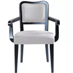 Set of 2 Dining Chairs Velvet Upholstered Dinner Chairs Classic Armchairs Armless Chairs with Padded Seat - Modernluxe