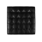 GDFStudio Rigby Contemporary Button Tufted Faux Leather Upholstered Storage Ottoman