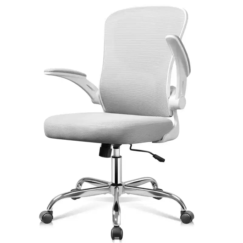 GALAXHERO Ergonomic Office Chair, Mesh Computer Desk Chair with Flip-up Armrests & Adjustable Lumbar Support
